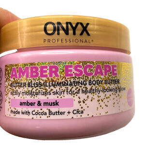 ONYX Professional Amber Escape Butter Bliss Illuminating Body Butter 7.76 oz.